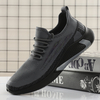 Hommes Respirant Tricot Soft Slip-On Léger Casual Baskets Jogging Chaussures