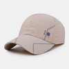 Hommes sergé lettre motif séchage rapide été Sport de plein air pare-soleil maille respirant chapeau de Baseball