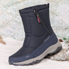 Hommes Side-zip Imperméable Antidérapant Résistant à lusure Épaissir Plus Velvet Warmth Northeast Snow Boots