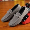 Hommes Slip On Casual Soft Walking Driving Suede Flats