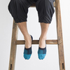 Hommes Soft Chaussettes de bateau invisibles en coton Chaussettes décontractées dété antidérapantes et respirantes
