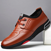 Hommes Soft Cuir De Vachette Comfy Imperméable À Lacets Chaussures Décontractées Daffaires