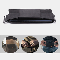 Hommes Sports de plein air Tissu extensible à haute élasticité Sac de taille antivol ajusté Sac de rangement pour téléph