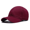 Hommes Summer Casual Solide Couleur Baseball Cap réglable Outdoo