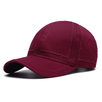 Hommes Summer Casual Solide Couleur Baseball Cap réglable Outdoo