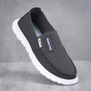 Hommes Tissu Respirant Soft Bas Léger Slip On Confortable Travail Casual Mocassins Chaussures