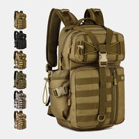 Hommes toile camouflage tactique escalade extérieure voyage équitation camping sac à dos