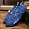 Hommes Toile Léger Soft Soles Mocassins de Marche Décontractés