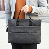 Hommes Toile Multi-couche Casual Business Outdoor Portable 13, 3 pouces Laptop Bag Sac à main