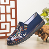 Hommes Toile Respirante Antidérapante Soft Bas Confortable Chaussures En Lin Décontractées