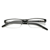 Hommes Unisexe Léger Clair Lentille Lunettes De Lecture Carré Cadre Métal Casual Lunettes