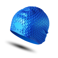 Hommes Unisexe Universel Etanche En Silicone Bonnet De Bain Goutte Deau Surdimensionné Confortable Bonnets Chapeau