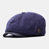 Hommes velours côtelé Plus velours jeune chapeau de peintre occasionnel chapeau octogonal béret chapeau
