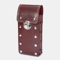 Hommes Vertical Multifonction Respirant Insipide Conception Clouté Sac De Taille Multifonction Simple Double Couche Télé