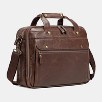 Hommes Vintage Multi-poches Messenger Bag Sac À Main Sac À Bandoulière Pour Les Affaires