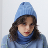Hommesfemmeshiverchaudbonnetde col en tricot col bonnet écharpe