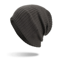 HommesHiverÉpaissirBrimlessChapeauTricoté Bonnet Doux Chapeaux