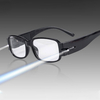 Hommes LED Éclairage Nuit Presbytie Lunettes En Plastique Résine Plein Rectangle Cadre Multifonctionnel Presbytie Lunett