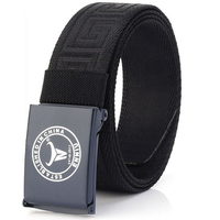HommesoccasionnelsenpleinairNylon de ceinture de ceinture de taille tactique de 3.8 * 120C