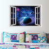 Honana 3D Star Bright Planète Chambre Salon Stickers Muraux Home Decor Mural Art Amovible Planète Stickers Muraux