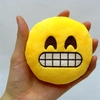 Honana 4 Pouces Jouet Nouveauté Emoji Petit Oreiller Visage Souriant Jouets Doux en Peluche Chaîne pour Clé sur Sac et T