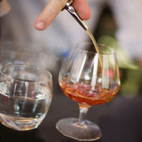Honana BT-PS8 Liqueur En Acier Inoxydable Bec Verseur Vin Rouge Bouchon Multi-fonction Bar Outils