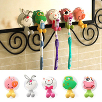 Honana BX-723 Porte-brosse à dents ventouse créatif mignon animal de dessin animé
