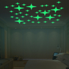 Honana DX-168 22PCS Fluorescent Glow Peintures clignotantes Wall Sticker Home Bedroom Decor