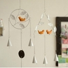 Honana DX-203 Oiseau créatif fait à la main Cloches en métal Campanule Décoration dintérieur Ornements Pendentif en