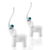Honana DX-F1 Elephant Swan Porte-anneaux en céramique Elegant Fashion Show Shelf Craft Articles