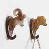 Honana DX-N1 Animal Head Hook Resin Craft 3D mur mural mural Pendentif en ornement décoratif