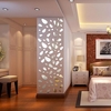 Honana DX-Y5 12Pcs Cute Silver DIY Pebble Shape Mirror Wall Stickers Accueil Wall Bedroom Office Decor
