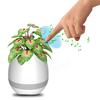 Honana FGP1 USB Bluetooth Music Pot de fleur de fleurs à induction électrostatique