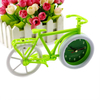 Honana forme pastorale de vélo de trompette de style pastorale pour enfants enfants horloges de vélo Home Art Decor