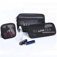 Honana HN-CB04 3PCS Sac de rangement de voyage Sacs cosmétiques Organisateur de câble USB Gadget numérique