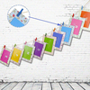 Honana HN-CH011 10pcs Colorful Wodden Clothespins Durable Photo Paper Peg Pin Craft Clips