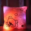 Honana Lumineux Oreiller De Noël Jouets Led Lumière En Peluche Oreiller Colorful Enfants Jouets Cadeau Danniversair