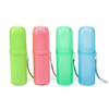 Honana Portable Voyage Cas Dentifrice Boîte Dessin Animé Fruits Brosse à Dents Tasse De Coupe Paniers Titulaire