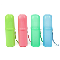 Honana Portable Voyage Cas Dentifrice Boîte Dessin Animé Fruits Brosse à Dents Tasse De Coupe Paniers Titulaire