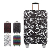 Honana Style Graffiti Élastique Luggage Cover Trolley Case Cover Durable Valise Protector 18-32 Pouces