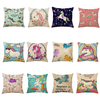 Honana 45x45 cm Décoration de Bande Dessinée Unicorn Animal Square 12 Modèles Facultatifs taie doreiller