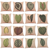 Honana Colorful Feuilles Motif Coton Linge Coussin Housse de Coussin Voiture Maison Canapé Décor
