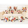 HonanaFêtedesmèresMotifCoton Linge Coussin Housse de Coussin Voiture Maison Canapé Taie d&