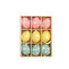 HonanaHC-0019pcs/set Oeufs De Pâques En Plastique Décoration Jouets De Mariage De Fête D&