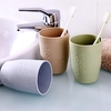 Honana Maison Salle De Bains 350 ml Simple Conception Couple PP Matériel Tooth Tasse Porte-Brosse À Laver Dent Tasse