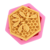 Honeycomb Bee Silicone Mould Bakeware Family DIY Fondant Gâteau Au Chocolat Moule
