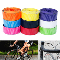 Honeycomb Design PU Guidon Tape Drop Grip Bar Wraps Antichoc Anti-transpiration 3 cm X 200 cm Pour Vélo De Route