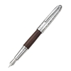 Hongdian 6016 stylo plume bois naturel rétro belle casquette Oracle EF/F plume marron en bois bureau affaires écriture e