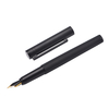 Hongdian H1 fontaine en métal en alliage daluminium belle plume noire-dorée EF/F 0.4/0.5mm taille stylo à encre d&