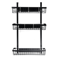HONGPAI Réfrigérateur Rack Cuisine Bar Organisateur Étagère Latérale Support De Mur Latéral Ménage